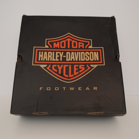 Harley Davidson Charleston Leather Boots D94232 Black Men's US 11.5 - Picture 2 of 16